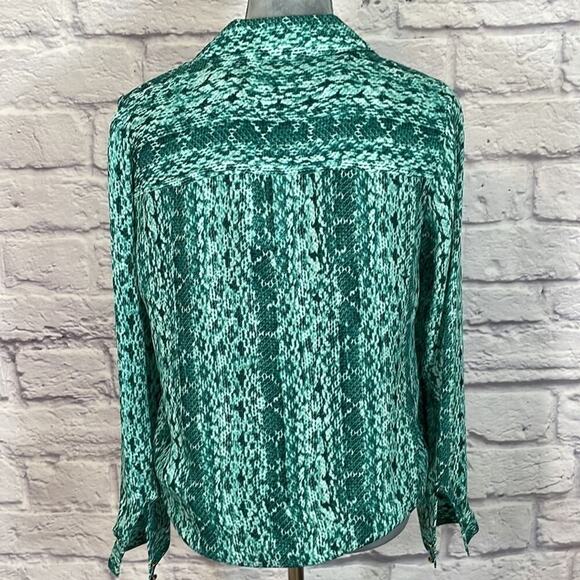 NWT Michael Kors snakeskin print blouse - Picture 3 of 7